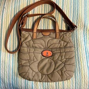 Fossil Key-per Crossbody